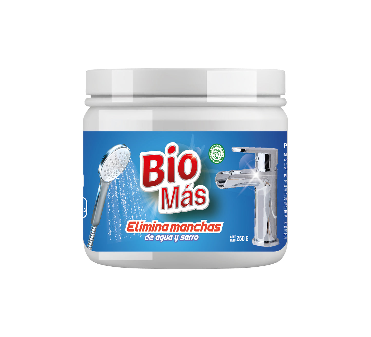 BIO Más - Elimina Manchas de Agua y Sarro (250 G)
