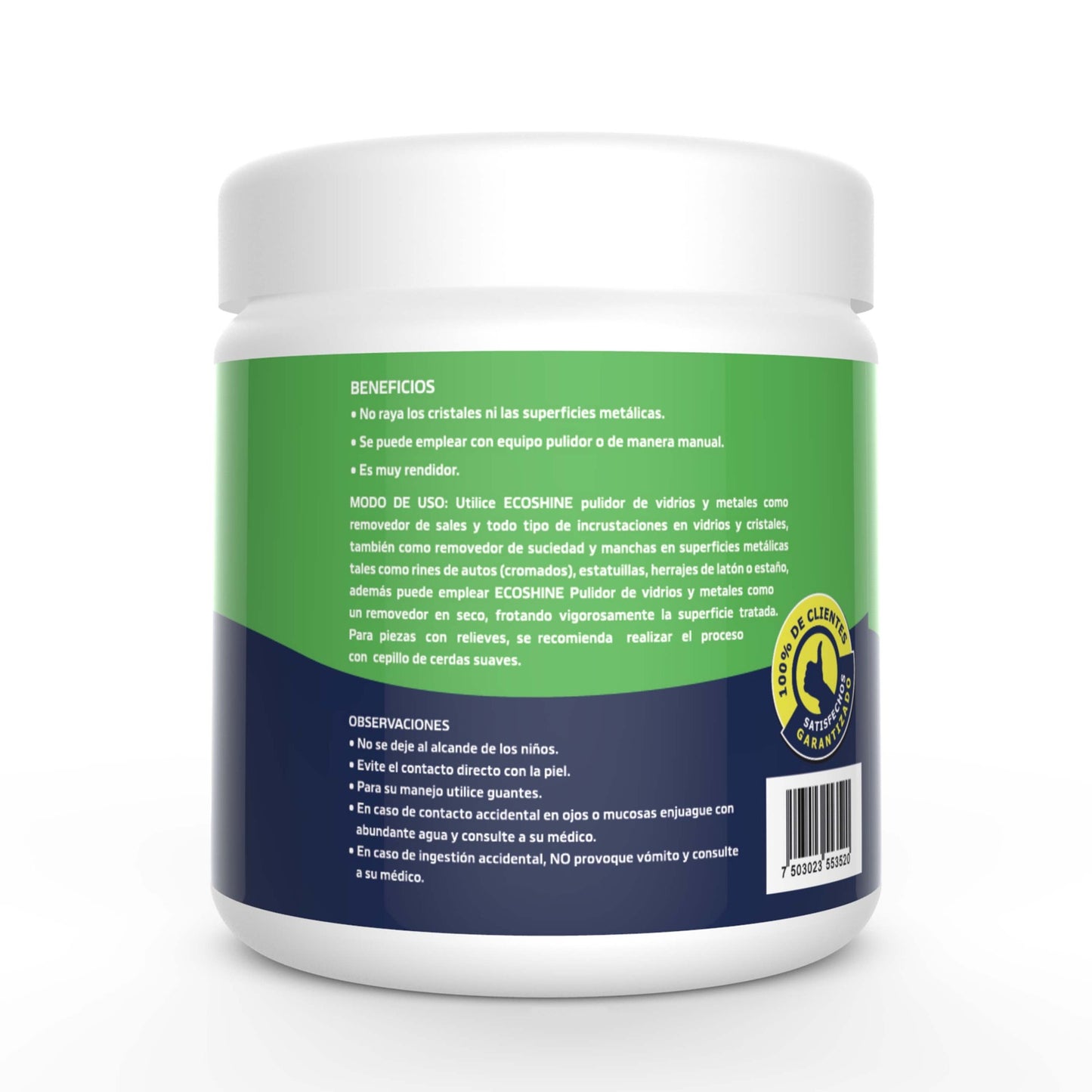 Eco Shine - Elimina Manchas de Agua y Sarro
